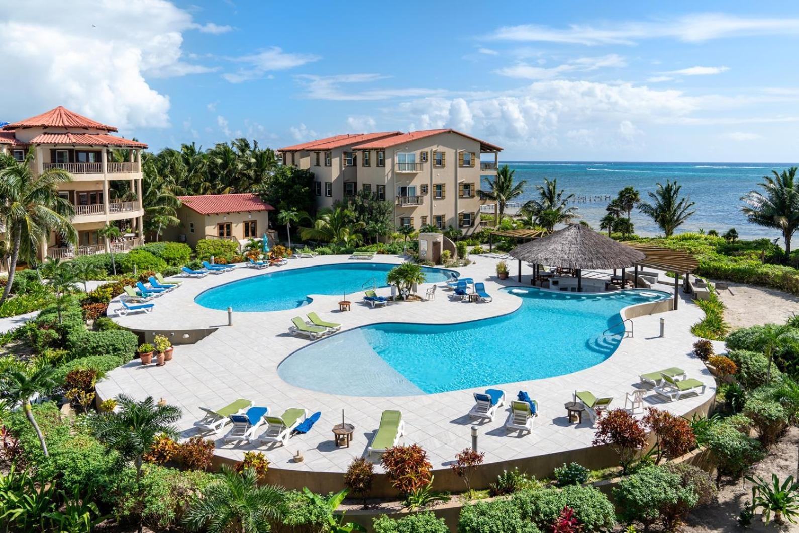 Residences At Barrier Reef 4C Oceanview 2 Bedroom By Stay Floreo San Pedro  Kültér fotó