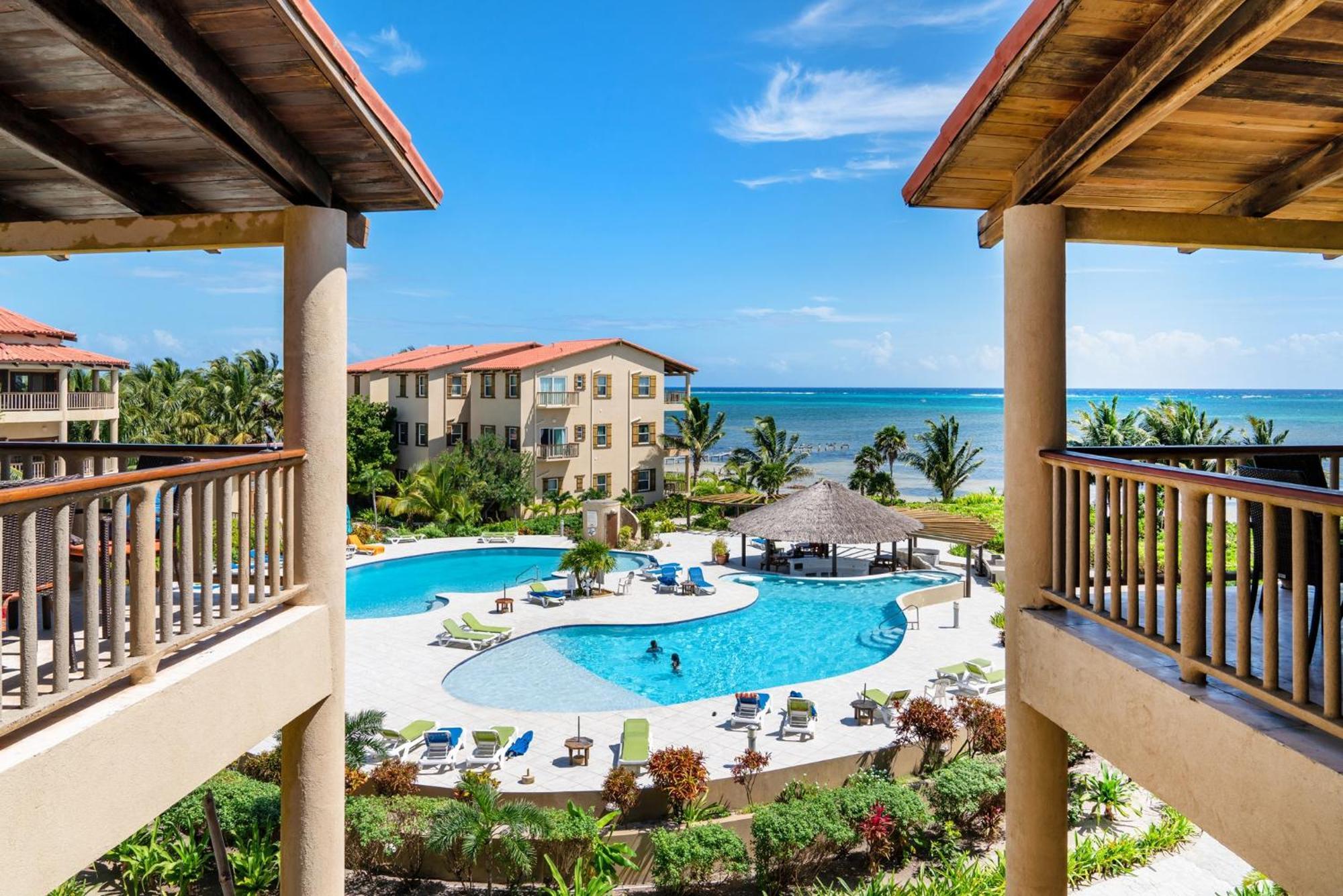 Residences At Barrier Reef 4C Oceanview 2 Bedroom By Stay Floreo San Pedro  Kültér fotó